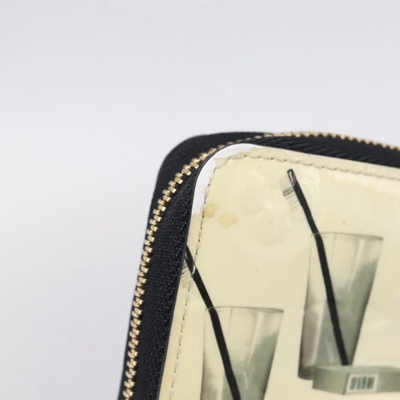 LOUIS VUITTON Vernis Sticker Print Nicola Geschier Purse M50372 Auth 167756