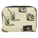 LOUIS VUITTON Vernis Sticker Print Nicola Geschier Purse M50372 Auth 167756-13