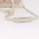 LOUIS VUITTON Mini Lin Marina GM Bag Croisette 2way Pink M95493 LV Auth 167757A-9