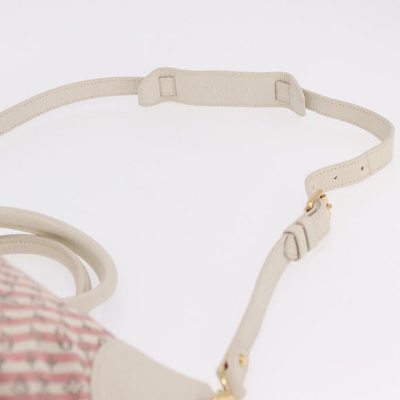 LOUIS VUITTON Mini Lin Marina GM Bag Croisette 2way Pink M95493 LV Auth 167757A