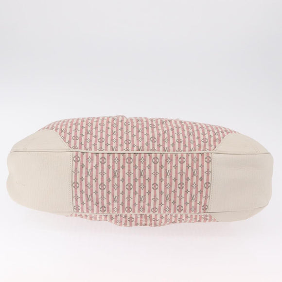 LOUIS VUITTON Mini Lin Marina GM Bag Croisette 2way Pink M95493 LV Auth 167757A