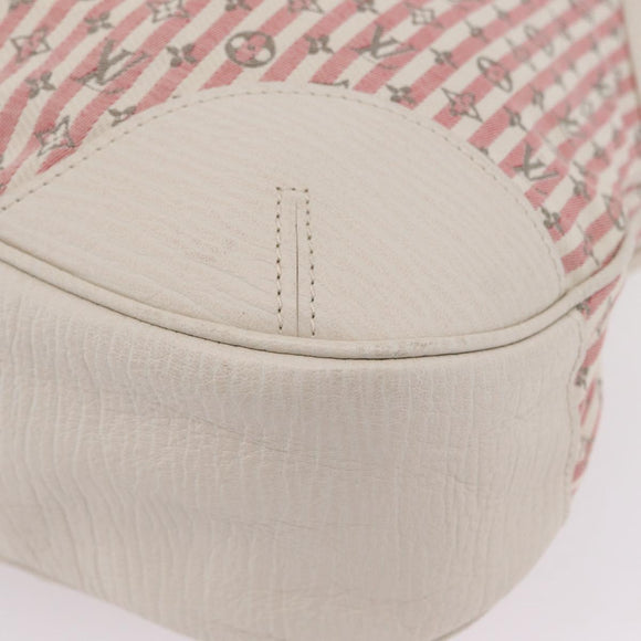 LOUIS VUITTON Mini Lin Marina GM Bag Croisette 2way Pink M95493 LV Auth 167757A
