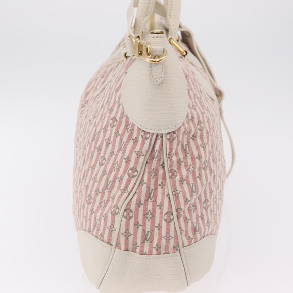 LOUIS VUITTON Mini Lin Marina GM Bag Croisette 2way Pink M95493 LV Auth 167757A