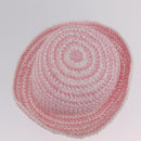 CHANEL Hat Straw M Pink CC Auth 167758M-7