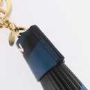 LOUIS VUITTON Charm Leather Multicolor Gold LV Auth 167760SAM-12