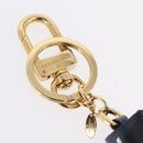 LOUIS VUITTON Charm Leather Multicolor Gold LV Auth 167760SAM-19
