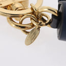 LOUIS VUITTON Charm Leather Multicolor Gold LV Auth 167760SAM-19