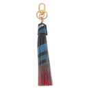 LOUIS VUITTON Charm Leather Multicolor Gold LV Auth 167760SAM-2