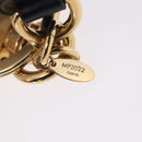 LOUIS VUITTON Charm Leather Multicolor Gold LV Auth 167760SAM-20
