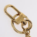 LOUIS VUITTON Charm Leather Multicolor Gold LV Auth 167760SAM-9