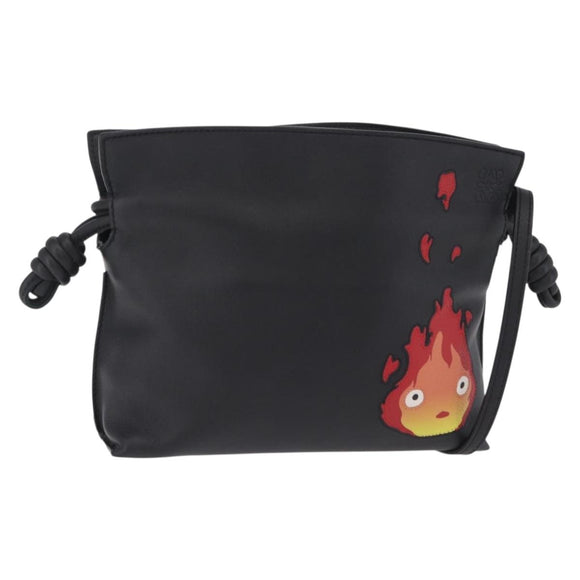 LOEWE �~ Studio Ghibli Flamenco Mini Calcifer Howl's Leather Auth 167763SM
