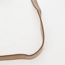 Miu Miu Hand Bag Leather 2way Beige Gold Auth 167766M-15