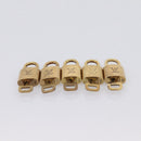 LOUIS VUITTON Padlock metal 10 Set Gold LV Auth 167771-4