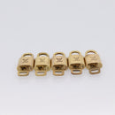 LOUIS VUITTON Padlock metal 10 Set Gold LV Auth 167771-6
