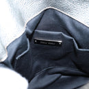 Miu Miu Hand Bag Leather 2way Silver Auth 167772M-23