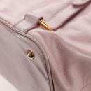Miu Miu Hand Bag Leather 2way Pink Gold Auth 167773M-18