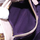 Miu Miu Hand Bag Leather 2way Pink Gold Auth 167773M-26