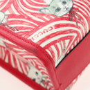 GUCCI x Higuchi Yuuko Hand Bag PVC 2way Red 630542 Auth 167781SM-14