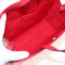 GUCCI x Higuchi Yuuko Hand Bag PVC 2way Red 630542 Auth 167781SM-18