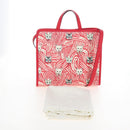 GUCCI x Higuchi Yuuko Hand Bag PVC 2way Red 630542 Auth 167781SM-24