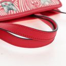 GUCCI x Higuchi Yuuko Hand Bag PVC 2way Red 630542 Auth 167781SM-7