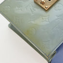 LOUIS VUITTON Monogram Vernis Spring Street Bag Lavande M91216 LV Auth 167782A-19