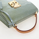 LOUIS VUITTON Monogram Vernis Spring Street Bag Lavande M91216 LV Auth 167782A-6