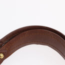 LOUIS VUITTON Charm Cabas Bron Hand Bag Brown White M95157 LV Auth 167784A-9