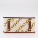 LOUIS VUITTON Charm Cabas Bron Hand Bag Brown White M95157 LV Auth 167784A-6