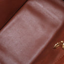 LOUIS VUITTON Charm Cabas Bron Hand Bag Brown White M95157 LV Auth 167784A-10