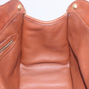 LOUIS VUITTON Charm Cabas Bron Hand Bag Brown White M95157 LV Auth 167784A-22
