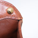 LOUIS VUITTON Charm Cabas Bron Hand Bag Brown White M95157 LV Auth 167784A-26