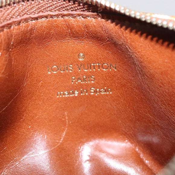 LOUIS VUITTON Monogram Charm Pochette Cles Coin Purse M95164 LV Auth 167786A