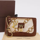 LOUIS VUITTON Monogram Charm Pochette Cles Coin Purse M95164 LV Auth 167786A-12