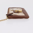 LOUIS VUITTON Monogram Charm Pochette Cles Coin Purse M95164 LV Auth 167786A-4