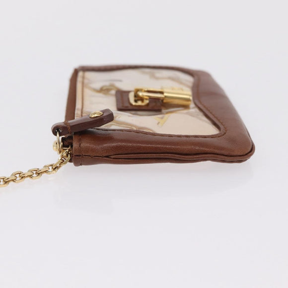 LOUIS VUITTON Monogram Charm Pochette Cles Coin Purse M95164 LV Auth 167786A