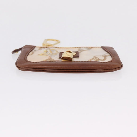 LOUIS VUITTON Monogram Charm Pochette Cles Coin Purse M95164 LV Auth 167786A