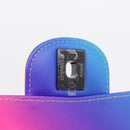 CHANEL Chain Matelasse 25 Shoulder Bag Calf Skin Rainbow CC Auth 167787SM-22