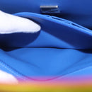 CHANEL Chain Matelasse 25 Shoulder Bag Calf Skin Rainbow CC Auth 167787SM-28