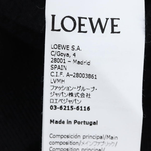 LOEWE Susuwatari Spirited Away Long Sleeve Hoodie Cotton M Black Auth 167788M