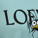 LOEWE Baby Mouse Flybird Spirited Away T Shirt Cotton XS Mint Green Auth 167790M-5