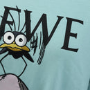 LOEWE Baby Mouse Flybird Spirited Away T Shirt Cotton XS Mint Green Auth 167790M-6