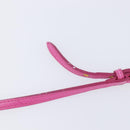 Miu Miu Shoulder Bag Nylon Pink Gold Auth 167795A-8
