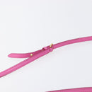 Miu Miu Shoulder Bag Nylon Pink Gold Auth 167795A-15