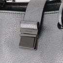 Miu Miu Hand Bag Leather 2way Silver Auth 167797A-21
