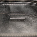Miu Miu Hand Bag Leather 2way Silver Auth 167797A-25