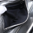Miu Miu Hand Bag Leather 2way Silver Auth 167797A-33