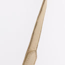 Miu Miu Hand Bag Leather 2way Beige Gold Auth 167799-10