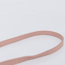 Miu Miu Matelasse Hand Bag Leather 2way Pink Gold Auth 167803M-16