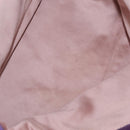 Miu Miu Hand Bag Leather 2way Purple Gold Auth 167804M-25
